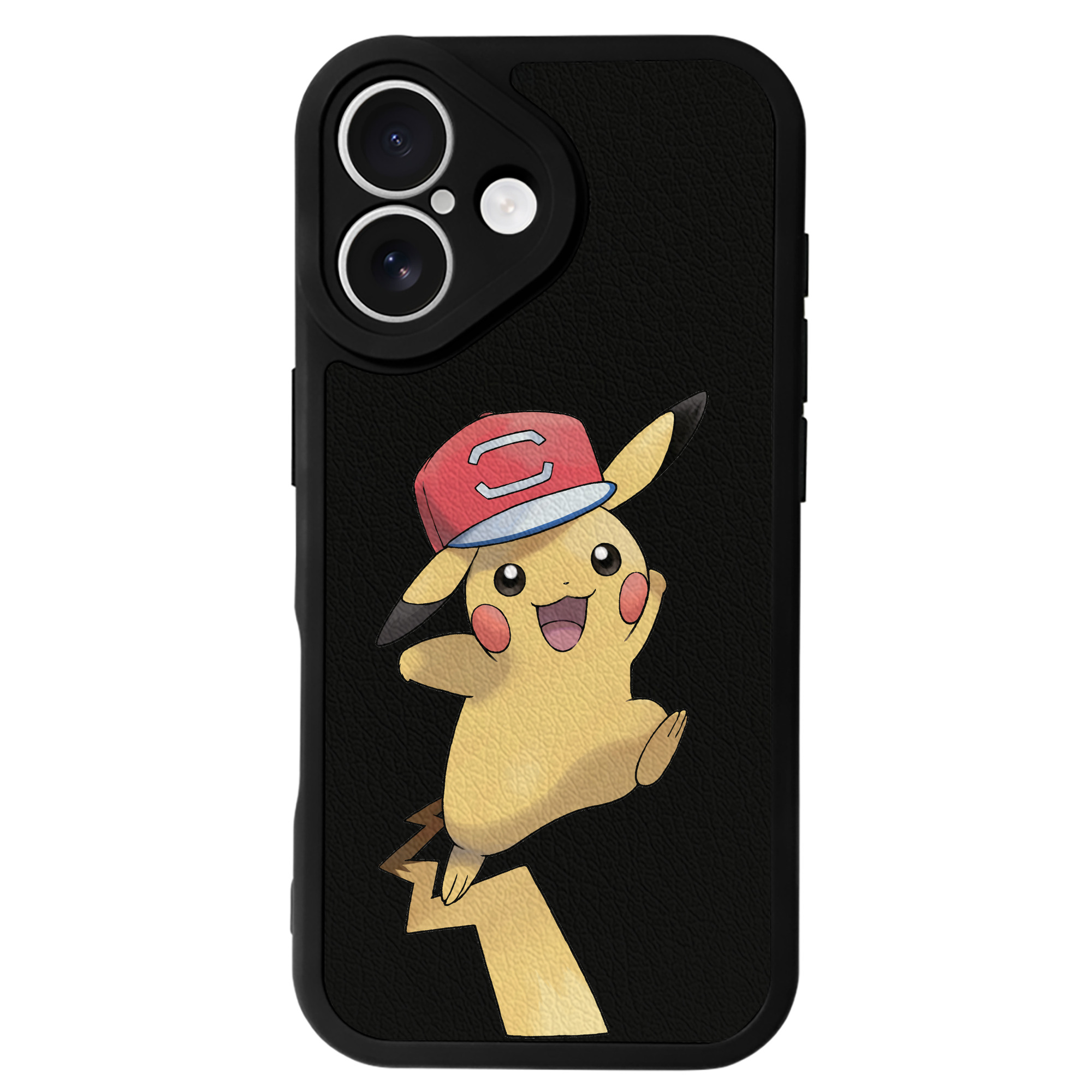 （画像用） ポケットモンスター Pokémon 【iPhone 16シリーズ対応】シリコンスマホケース（レザー調） 材質：シリコン